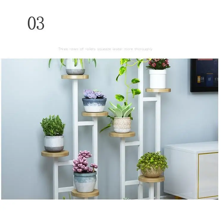 Интерьер Etagere Pour Plante деревянный плантенстандарт Escalera Decorativa Madera Dekoration стеллаж балкон Цветочная Полка Подставка для растений
