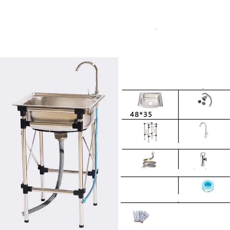 Portatil Afwasbak кран Banheiro Evier Torneira Gourmet Integral De Cocina Fregadero Cuba Pia Cozinha Lavabo кухонная раковина