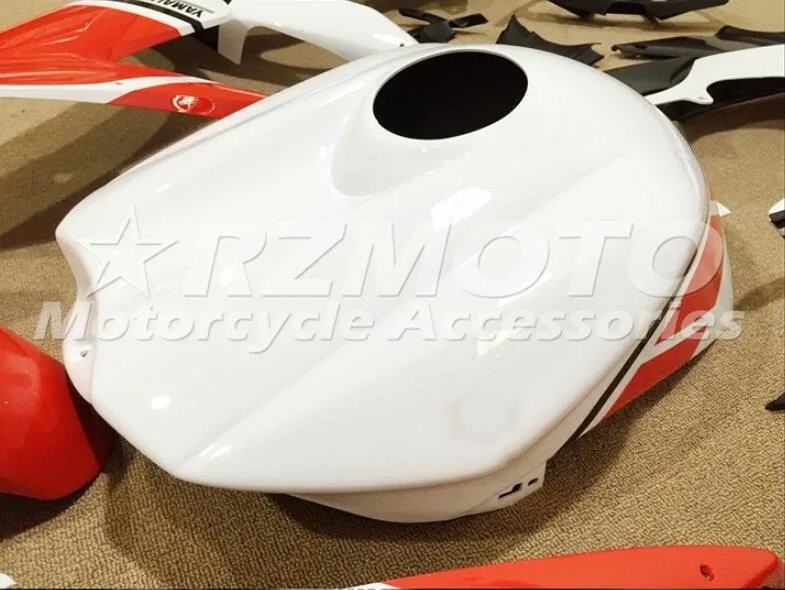 ABS Литье Мотоцикл Обтекатели наборы Подходит для Yamaha YZF-1000-R1 2004 2005 2006 04 05 06 обтекатель кузова Комплект красный белый холодный