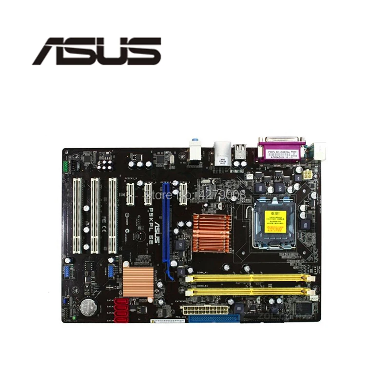 

LGA775 For ASUS P5KPL SE Original Used Desktop G31 775 Motherboard DDR2 USB2.0 SATA2