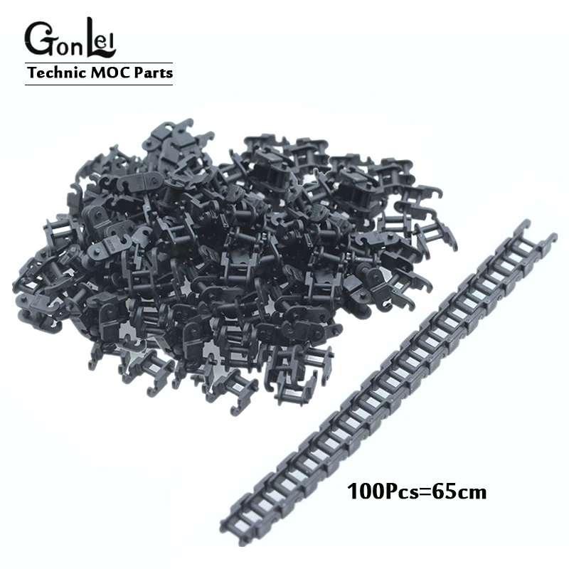 100 200 шт. специальные детали MOC 3711 техническая усиленная цепь звеньев со