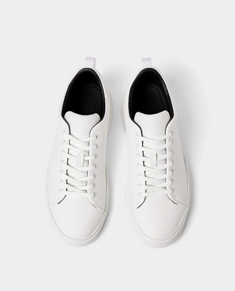 

Europe And America Autumn And Winter New Style MEN'S SHOES White Low Top Fashion Athletic Shoes White Shoes Shoes 12200002001