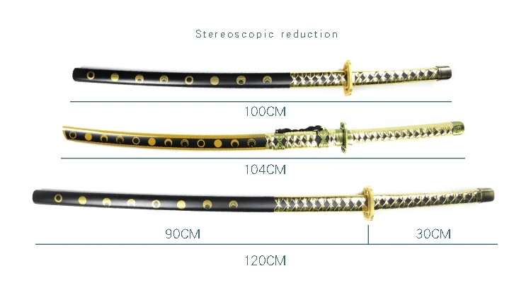 Online Game Touken Ranbu Mikazuki Munechika Cosplay Wooden Sword Game Character Cosplay Katana Samurai Sword Halloween Gift