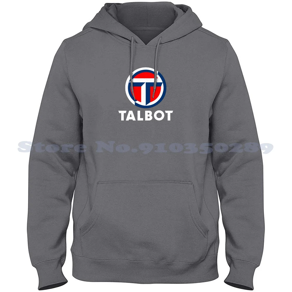 Felpe Con Cappuccio Talbot Felpa Per Uomo Donna Talbot Retro Cars Logo Cars Auto D'Epoca Uk Racing British Fanboy Logos Veicoli 80S 70S
