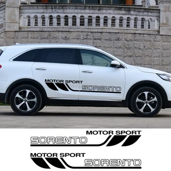 

2 Pcs. PVC Sports Car Door Sticker, Vinyl Sticker for Kia Sorento, Graphic Vinyl Film for Body Decoration, Car Accessories