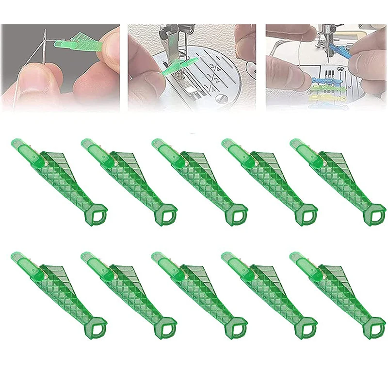 1/3/10PCS Fish Type Auto Needle Threader Wire Loop DIY Simple Threader For Sewing Embroidery Machine Simple Needle Fast Threader