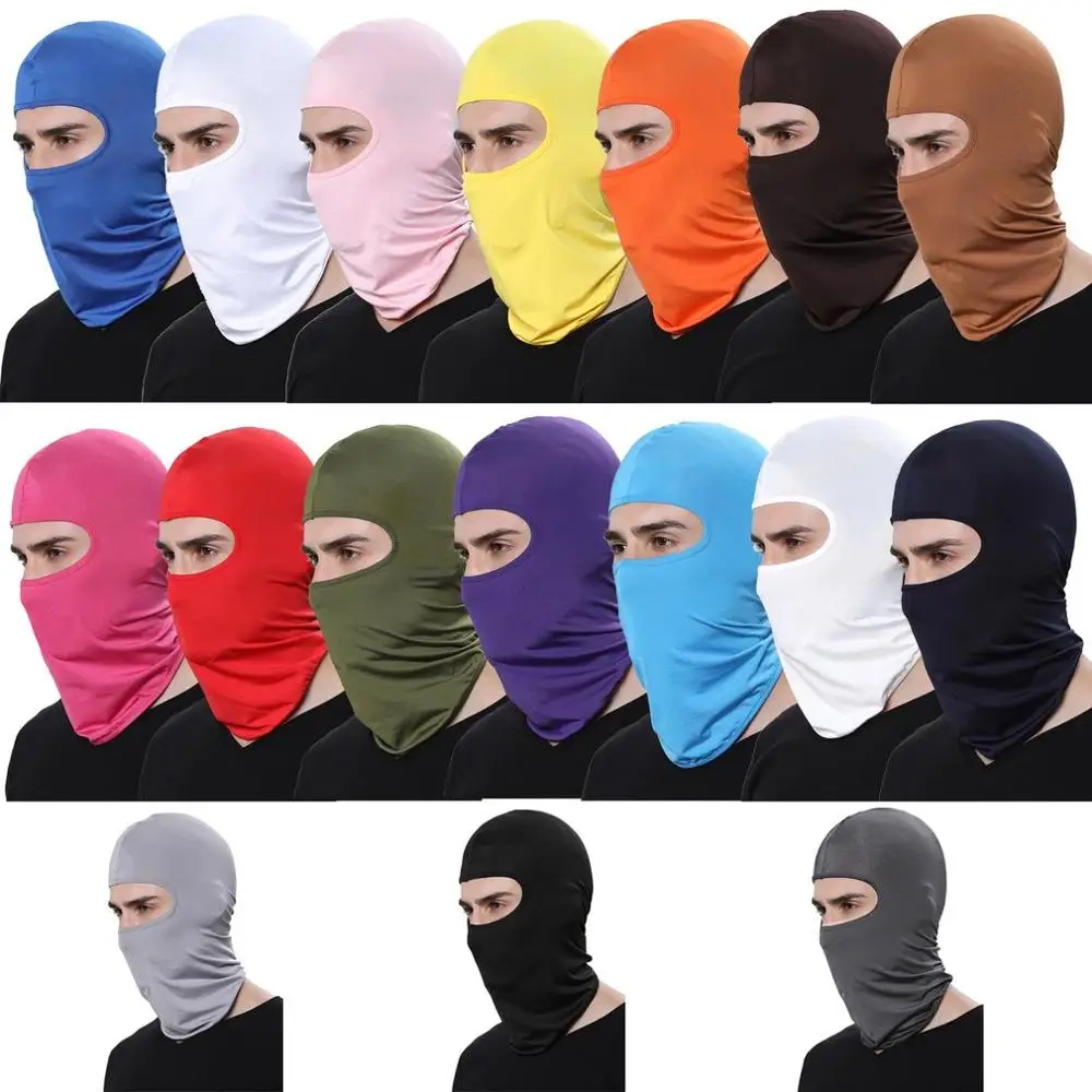 Lycra Soft Equipment Outdoor Riding Motorcycle Windproof Sunscreen Dustproof Cs Masked Mask Headgear Mask