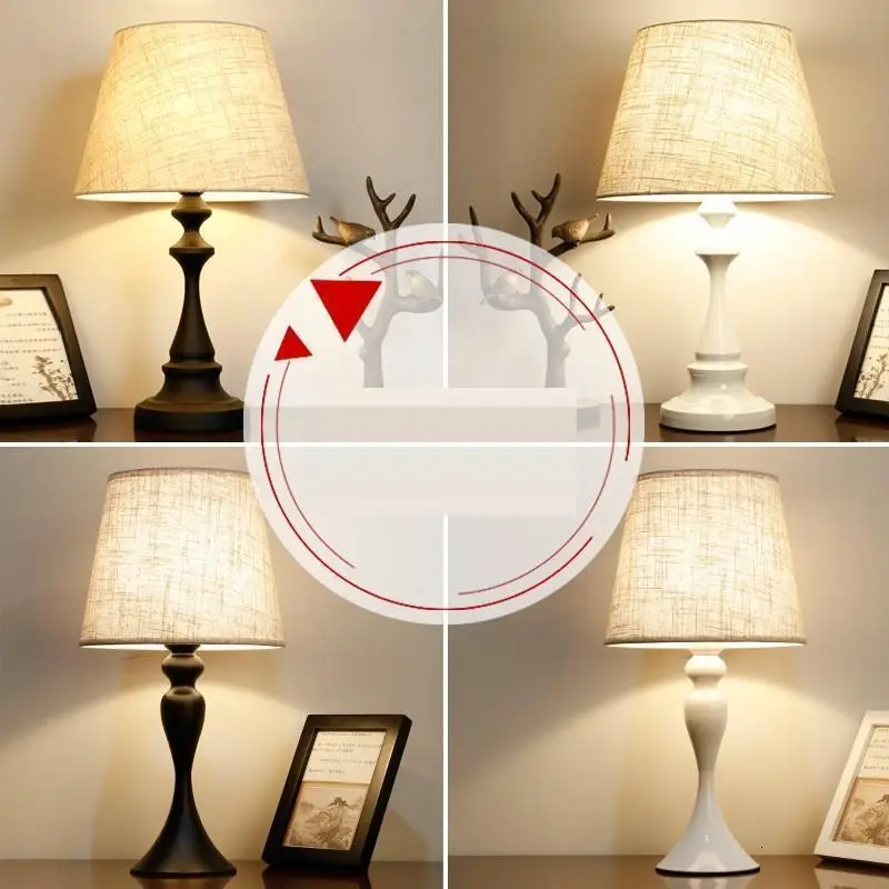 Постельное белье Quarto Cabeceira Art Abajour Tischlampe Chambre Fille Deco, Lampara De Mesa Para El Dormitorio, прикроватная лампа