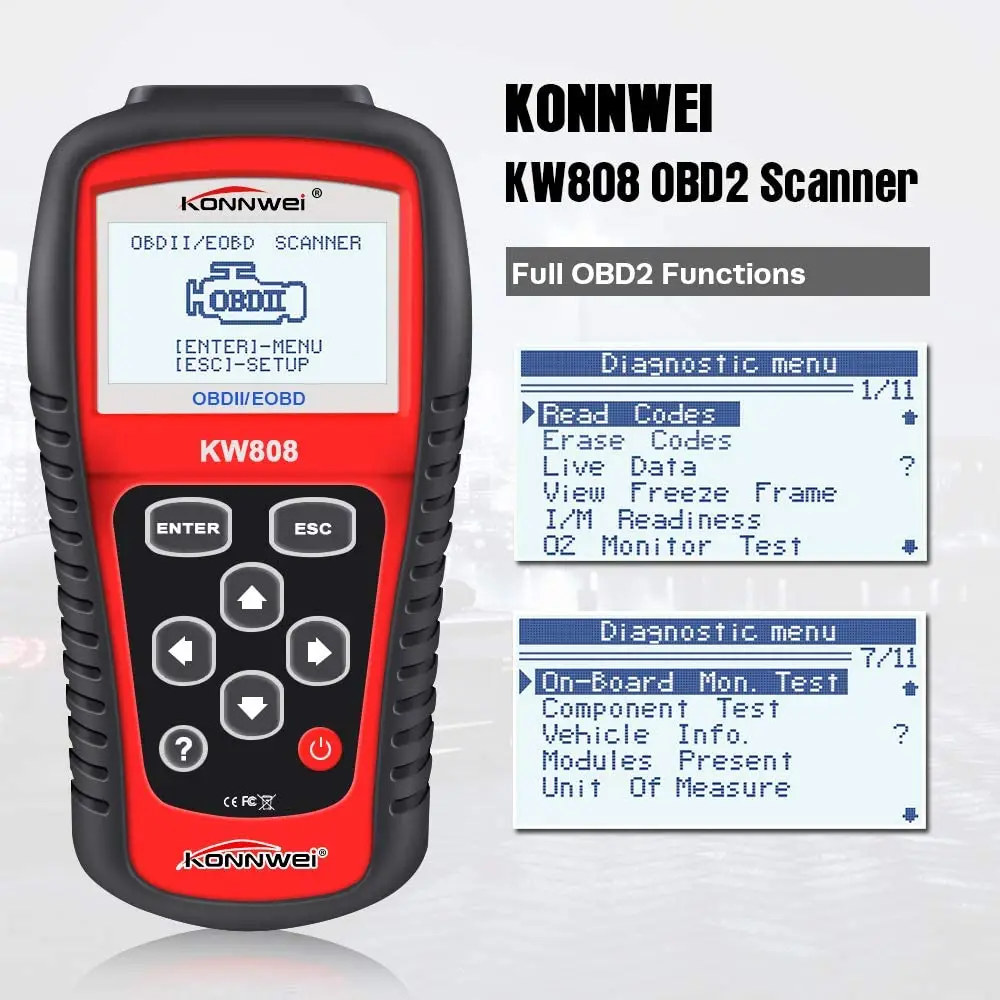 Автосканер konnwei kw808 отзывы