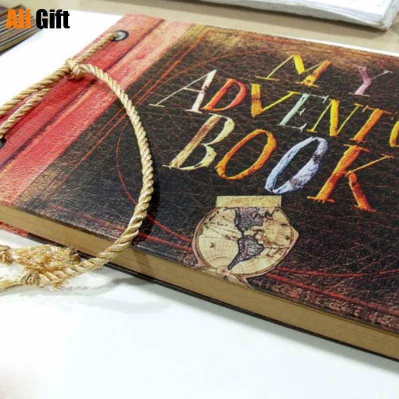 DIY Handmade Cartoon Photo Album Adventure Book Baby Wedding Stickers Scrapbooking For Gifts photo album