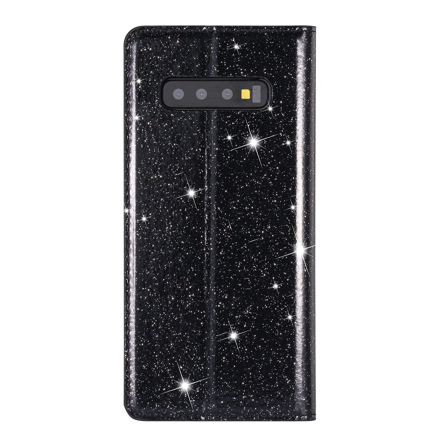 Чехол сверкающий с блестками для samsung Galaxy S10e Note 10 8 9 S10 S9 S8 Plus S7 Edge S6 кожаный флип-слот для карт чехол-кошелек