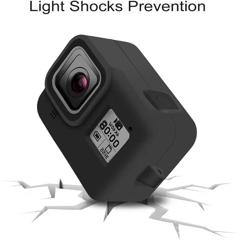 Мягкий защитный силиконовый чехол s для Gopro Hero 8 защитный чехол Полный Корпус для Gopro 8 аксессуары для экшн-камеры