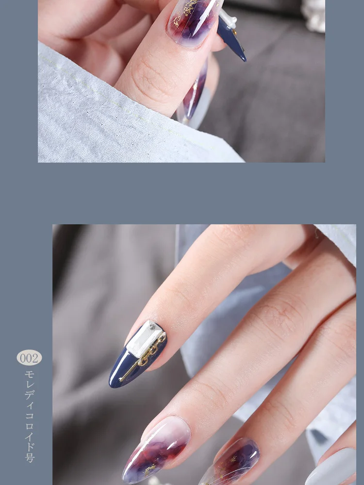 SKVP Light Color Vernid Semi Permanent Gradient Nail Polish Gel blue Blooming Sweet Daily Watercolor Liquid Latex For Nails SKVP Light Color Vernid Semi Permanent Gradient Nail Polish Gel blue Blooming Sweet Daily Watercolor Liquid Latex For Nails