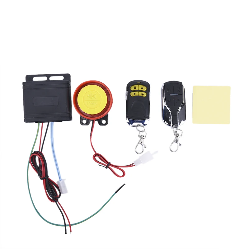 

1set Motorcycle Bike Keyless Anti-theft Security Alarm System W/ 2 Remote Control 12V with user manual motorcycle accessaries