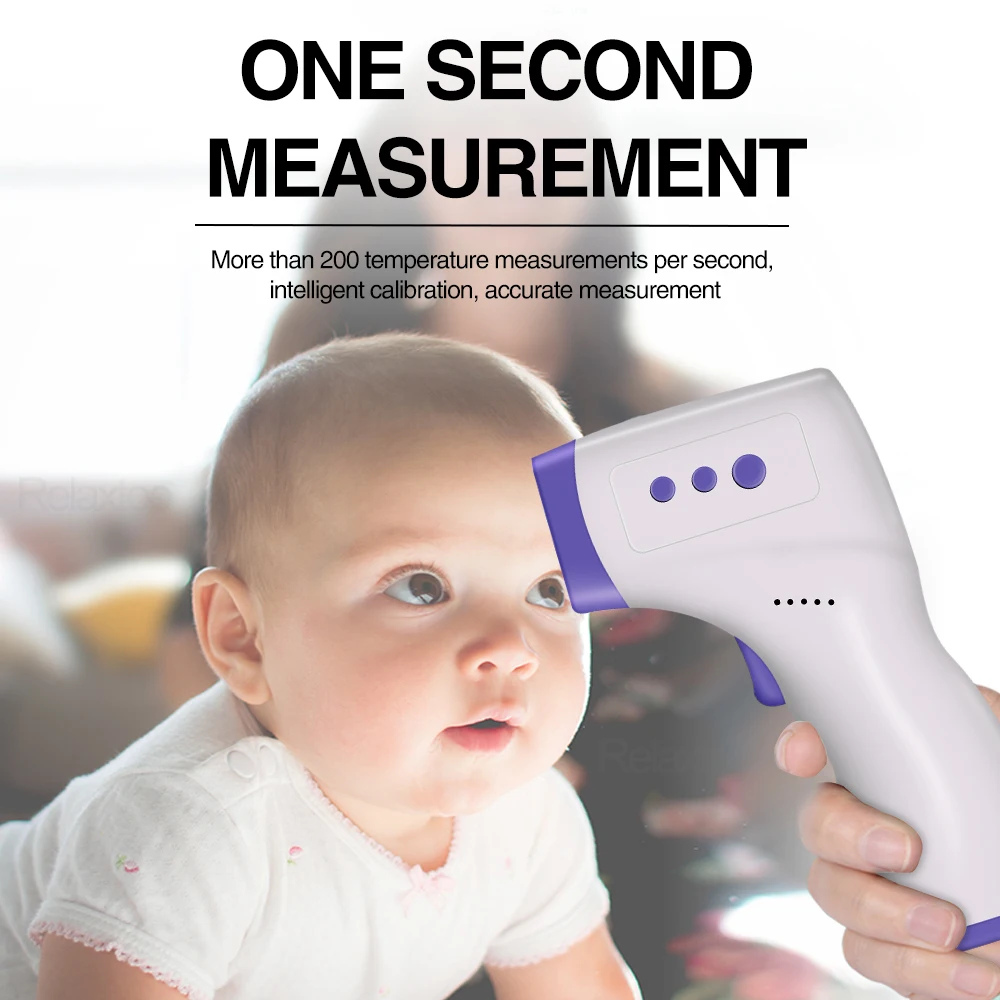 

Portable Smart forehead temperature measuring for men women home outdoor family precise small keep distance wear face mouth mask