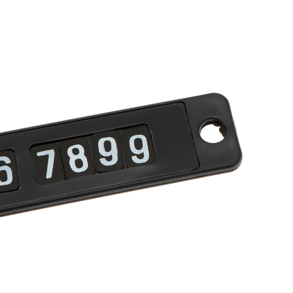 Car Sticker Car Temporary Parking Card Magnetic Phone Number Card Plate Sucker For Golf Skoda Ford Focus Audi Car Accessories
