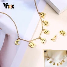 Vnox Women Personalized A-Z Letters Name Necklaces Gold Color Stainless Steel Old English Text MT Alphabet Pendant Jewelry Vnox Women Personalized A-Z Letters Name Necklaces Gold Color Stainless Steel Old English Text MT Alphabet Pendant Jewelry