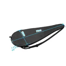 Легкая теннисная одностворчатая ракетка с подкладкой, сумка для переноски, регулируемая сумка на одно плечо