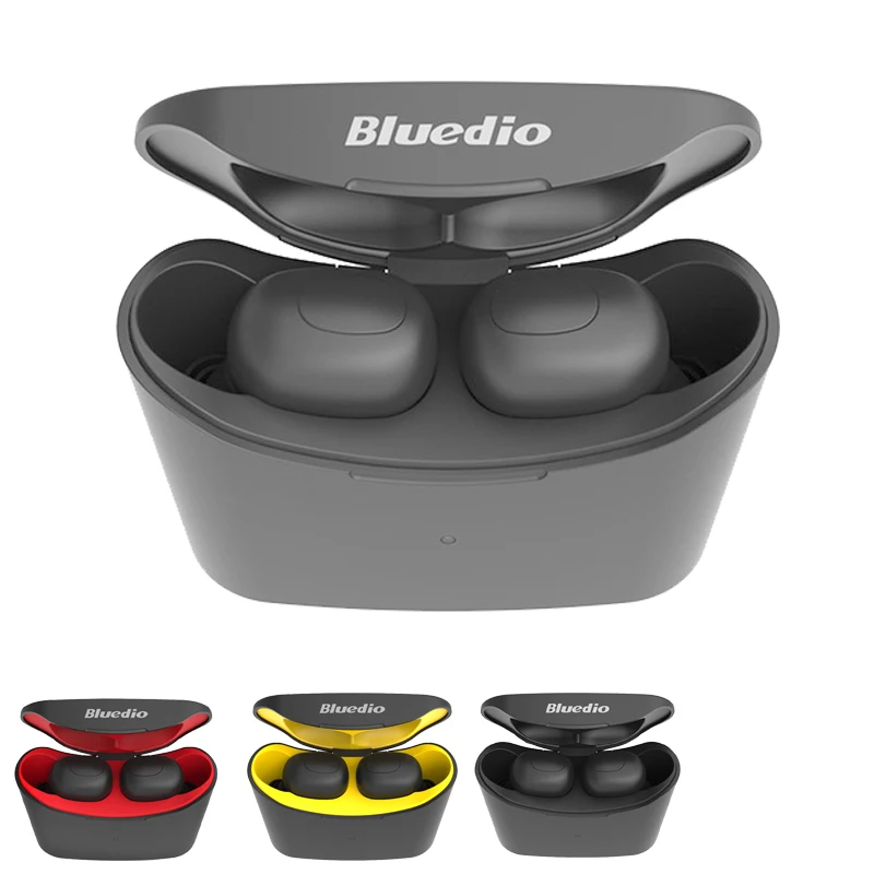 

Bluedio T-Elf Mini TWS Earbuds Bluetooth 5.0 Sports Headset Wireless Earphones With Charging Box For Phones