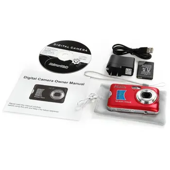 

AMKOV-CDFE Digital Camera 8 Megapixel 2.7 inch TFT Display Travel Mini HD Shooting Camera Portable Manual Digital Camera