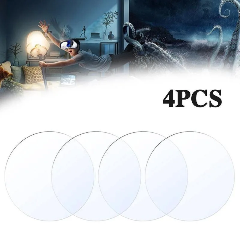 Uds accesorios VR para Oculus búsqueda 2 Vr gafas película suave de TPU VR Protector de lente H D película Anti-arañazos para-Oculus Quest2