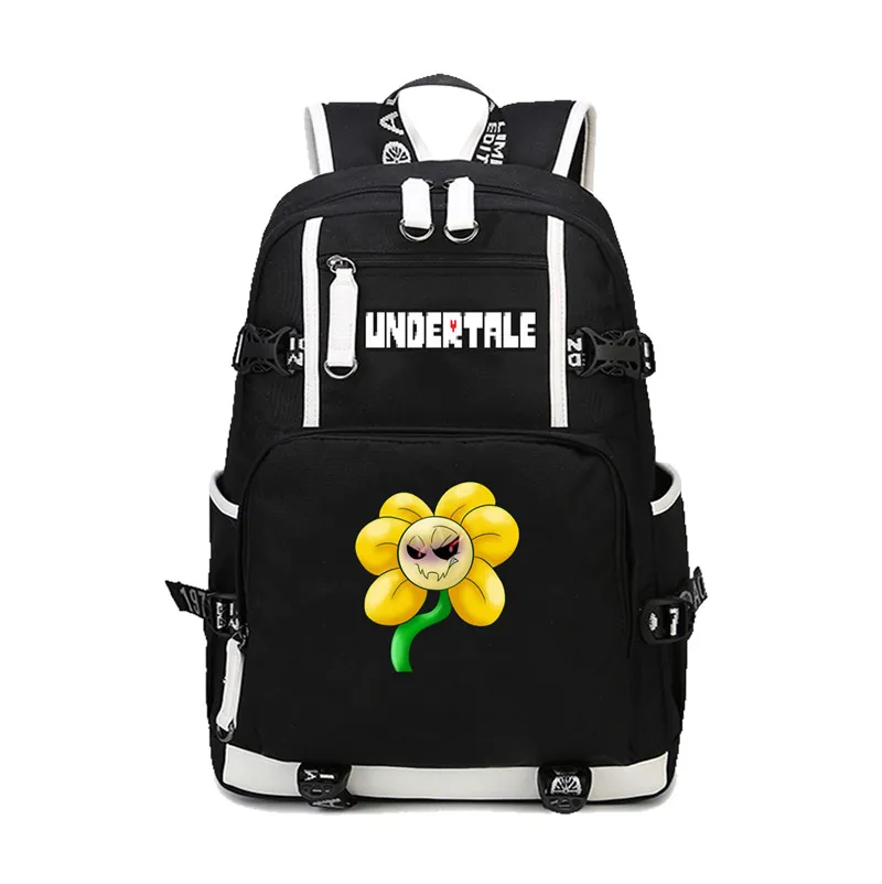 Игра «Undertale» Frisk/Toriel/Sans pixel Скелет школьный рюкзак с печатью сумки мальчики девочки Мужчины Женщины сумки на плечо