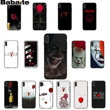 Babaite Stephen King s It pennywise мягкий резиновый черный чехол для телефона iPhone 5 5Sx 6 7 7plus 8 8Plus X XS MAX XR