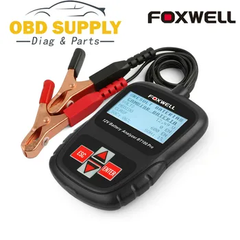 

Digital Battery Tester Foxwell BT100 Pro 12V Car Battery Tester For Flooded,AGM,GEL Battery Automotive Tools Battery Analyzer