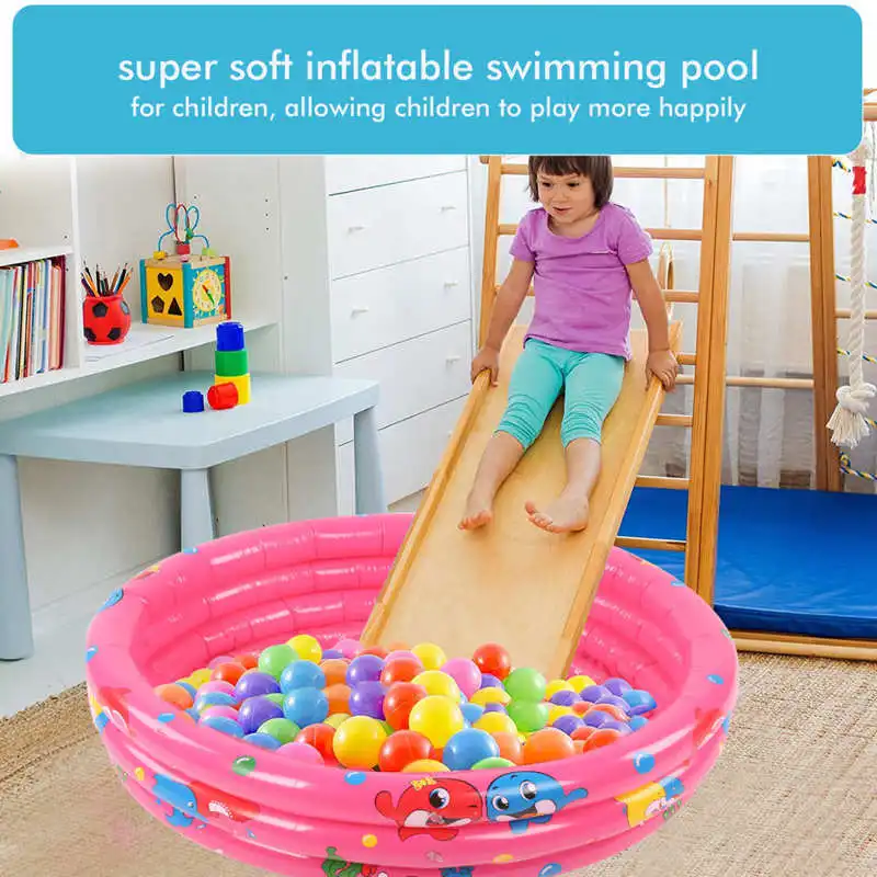 Inflatable Baby Swimming Pool Sea Ball Pool Portable Outdoor Children Basin Bathtub Infant Water Game Play Pool