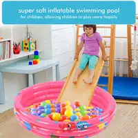 Inflatable Baby Swimming Pool Sea Ball Pool Portable Outdoor Children Basin Bathtub Infant Water Game Play Pool 3