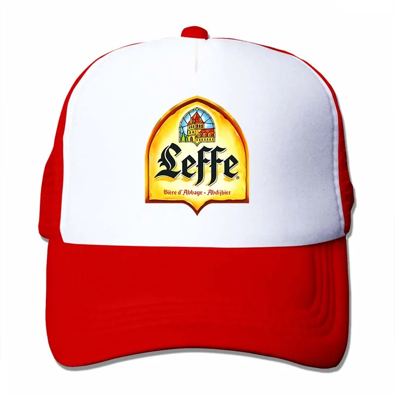 Бейсбольная кепка с логотипом Bier Leffe Belgien для мужчин и женщин, модная Регулируемая Кепка - Цвет: 4-Red