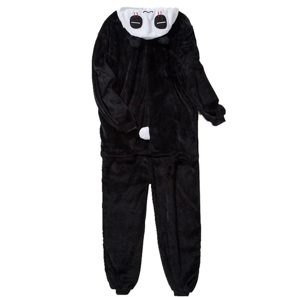 Панда пижамы комбинезоны для взрослых женщин пижамы животных Пижама зимняя одежда для сна цельный комбинезон для взрослых ночные костюмы