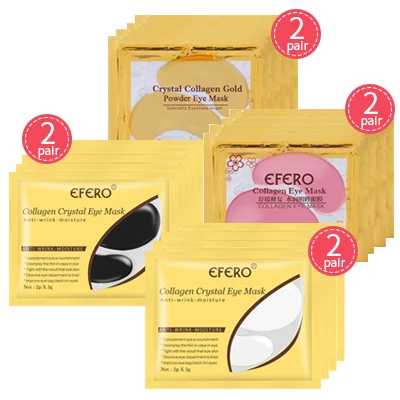 Eye Patches Hyaluronic Acids Microneedle Eye Pads Moisturizing Wrinkles Fine Lines Dark Circles Removal Collagen Eye Mask Patch 8pair style J