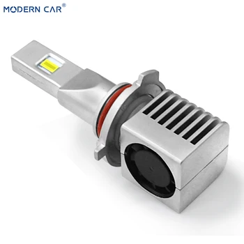 

1set*hot sell 6000k white car M8X led headlight H1 with fan and water proof for universal cars