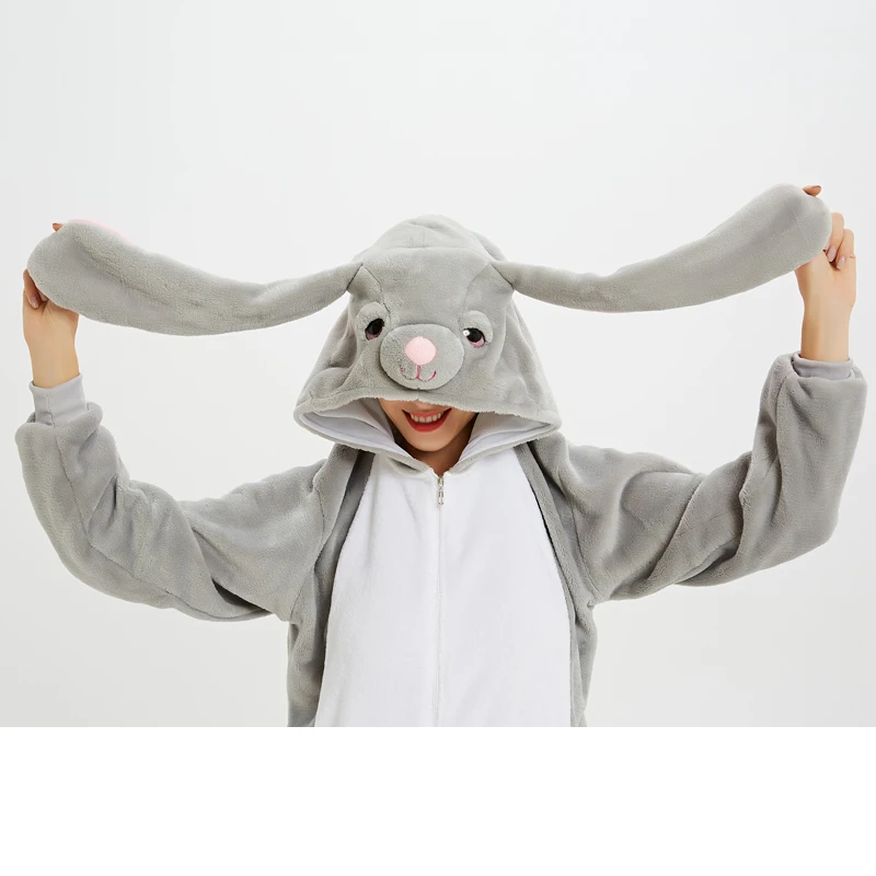 Кигуруми Единорог пижамы onesie для женщин Стич зимняя Фланелевая Пижама для взрослых Единорог пижамы в целом пара пижамы унисекс