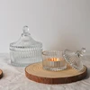 Glass Storage Jar Sugar Bowl and Salt Bowl Kitchen Condiment Dispenser Jewelry Storage Box Home Desktop Decoration Send A Gift 3