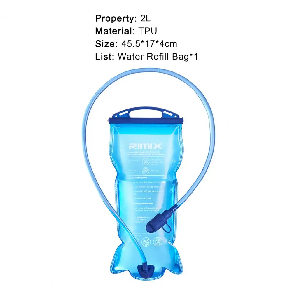 2L RIMIX Large Capacity Water Bladder Bag Portable Folding Running Drink Hydration Vest Backpack for Outdoor Sports 6