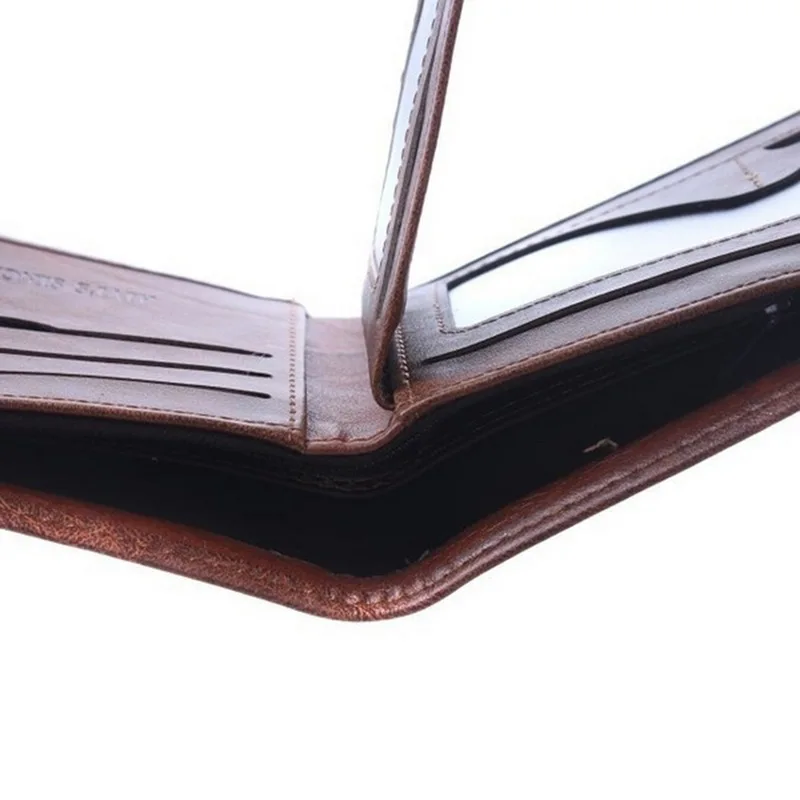 Vintage Leather Hasp Small Wallet Men Dollar Short Wallets 2019 New Fashion Creative Soft Elastic Waterproof Wallets