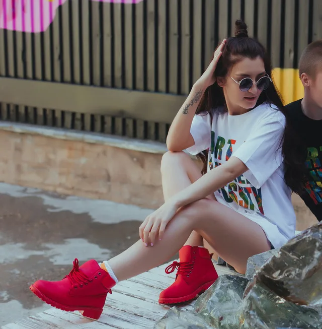 Best Winter boots women shoes 2019 warm fur plush sneakers women snow boots women lace up ankle boots winter shoes woman botas mujer