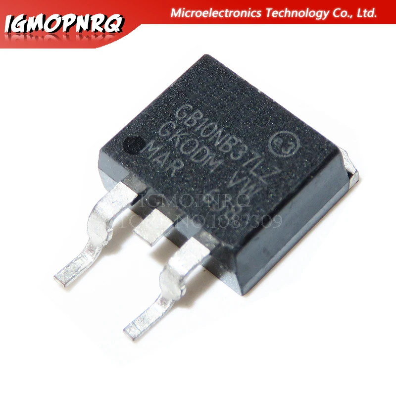 20PCS STGB10NB37LZ GB10NB37LZ IGBT 440V 20A 125W Surface Mount D2PAK new original | Электронные компоненты и