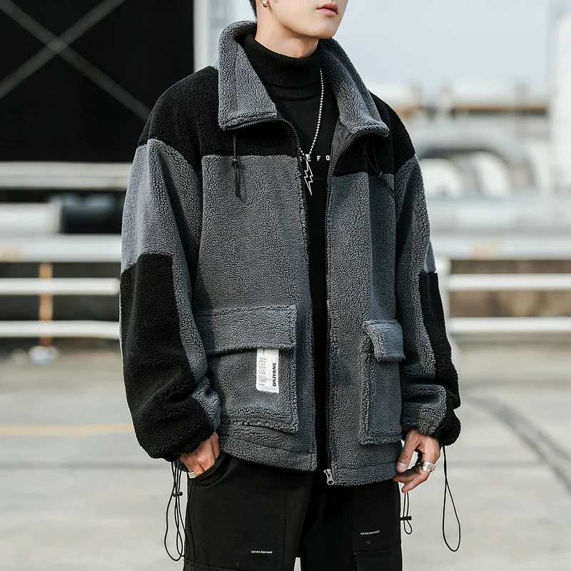 Осень-зима 2020 Новое поступление Свободное пальто большого размера с цветным