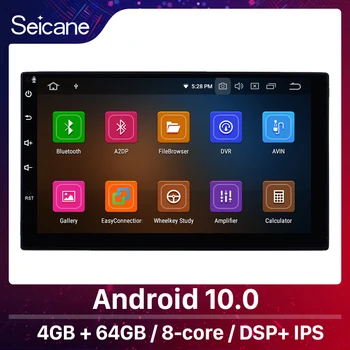 

Seicane Android 10 DSP 7" Universal 2Din Car Radio GPS Stereo Head Unit Player For NISSAN TOYOTA YARIS COROLLA KIA Honda Suzuki