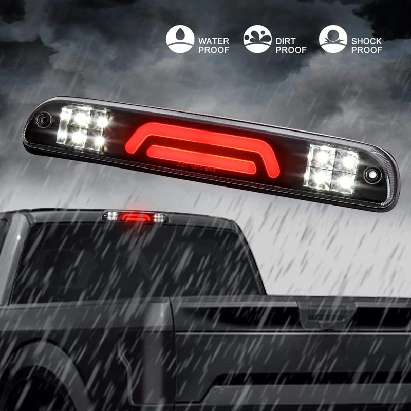 F250 F350 3Rd тормозной светильник F450 F550 светодиодный стоп светильник, 1999- тормозной светильник третьей светильник Тормозной Стоп светильник