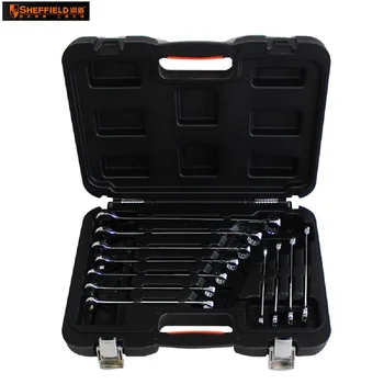 Best SHEFFIELD S017105 11Pc Combination Wrench Set Auto Repair Tool