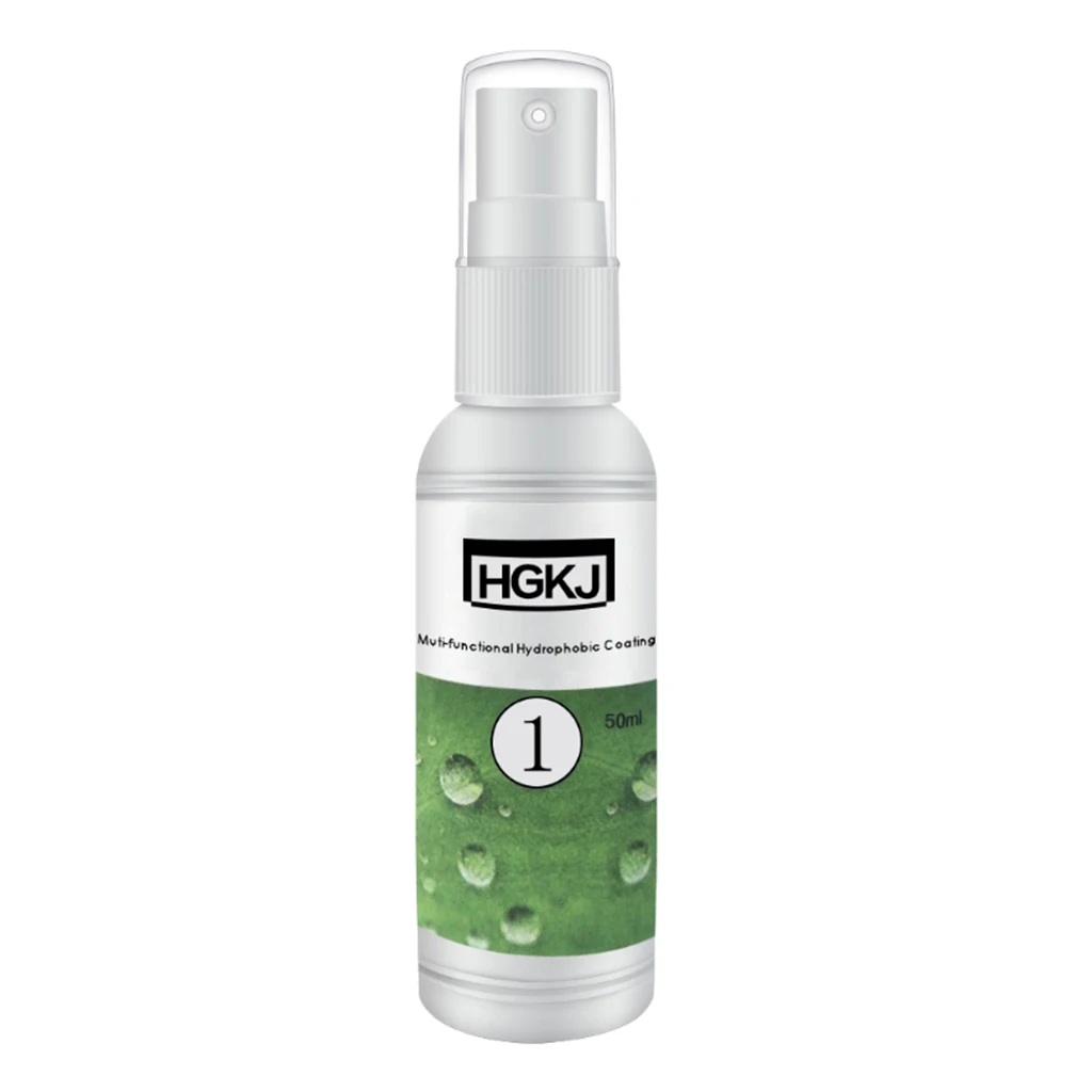 HGKJ-1 50ml Hydrophobic Coating Technology Rainproof Oil Glass Car Oxidation Liquid Ceramic Car Coating Anti-corrosion Univrsal