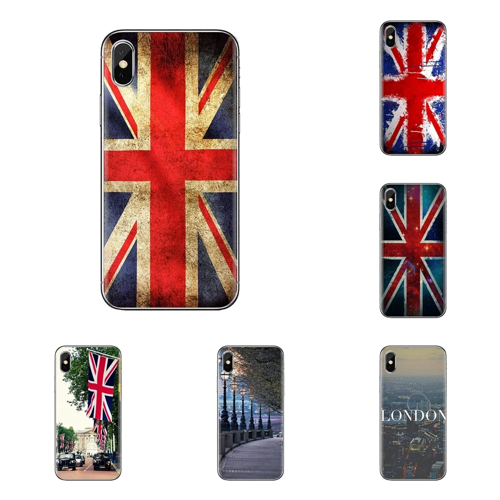 Для Xiao mi 6 A1 Max x 2 5X 6X Red Note 5 5A 4X 4A A4 4 3 Plus Pro TPU прозрачные корпуса Британский Лондон