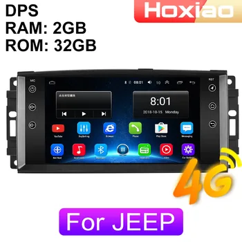 

4G Android 2 Din Car Radio multimedia player For jeep Compass COmmander Grand Cherokee Wrangler Liberty Patriot navigation GPS