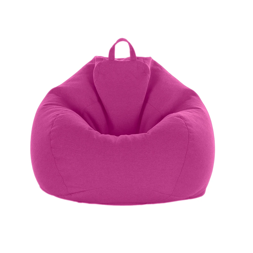Large Bean Bag Cover without Filling Comfy Chair Comfortable Seating Covers 90*110cm Adult Size