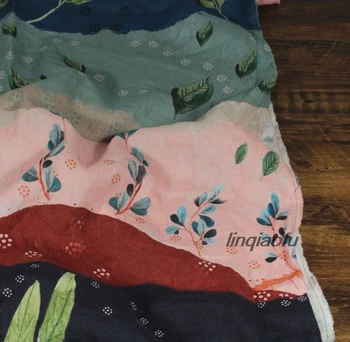 

Original linen clothing fabrics, washed pure linen fabrics in rural style