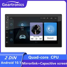 2din Android 10.1 Auto Radio Multimedia Video Speler 2 Din Wifi Gps Wifi Gps Head Unit Autoradio 7 Inch touch Screen MP5 Speler